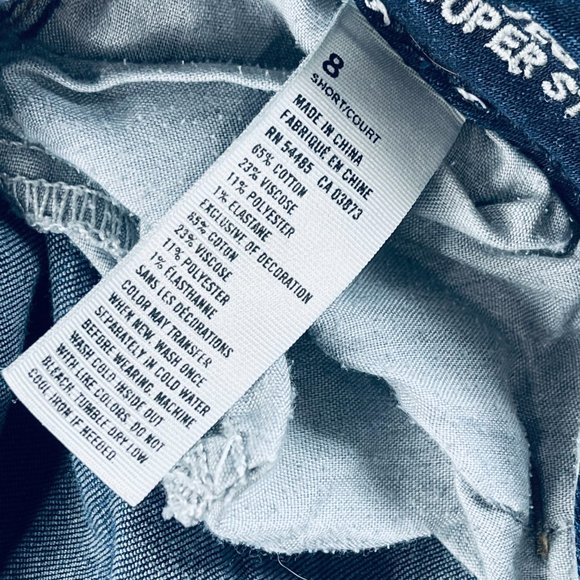 AE Super Stretch Jegging sz8S dark wash - Picture 4 of 9